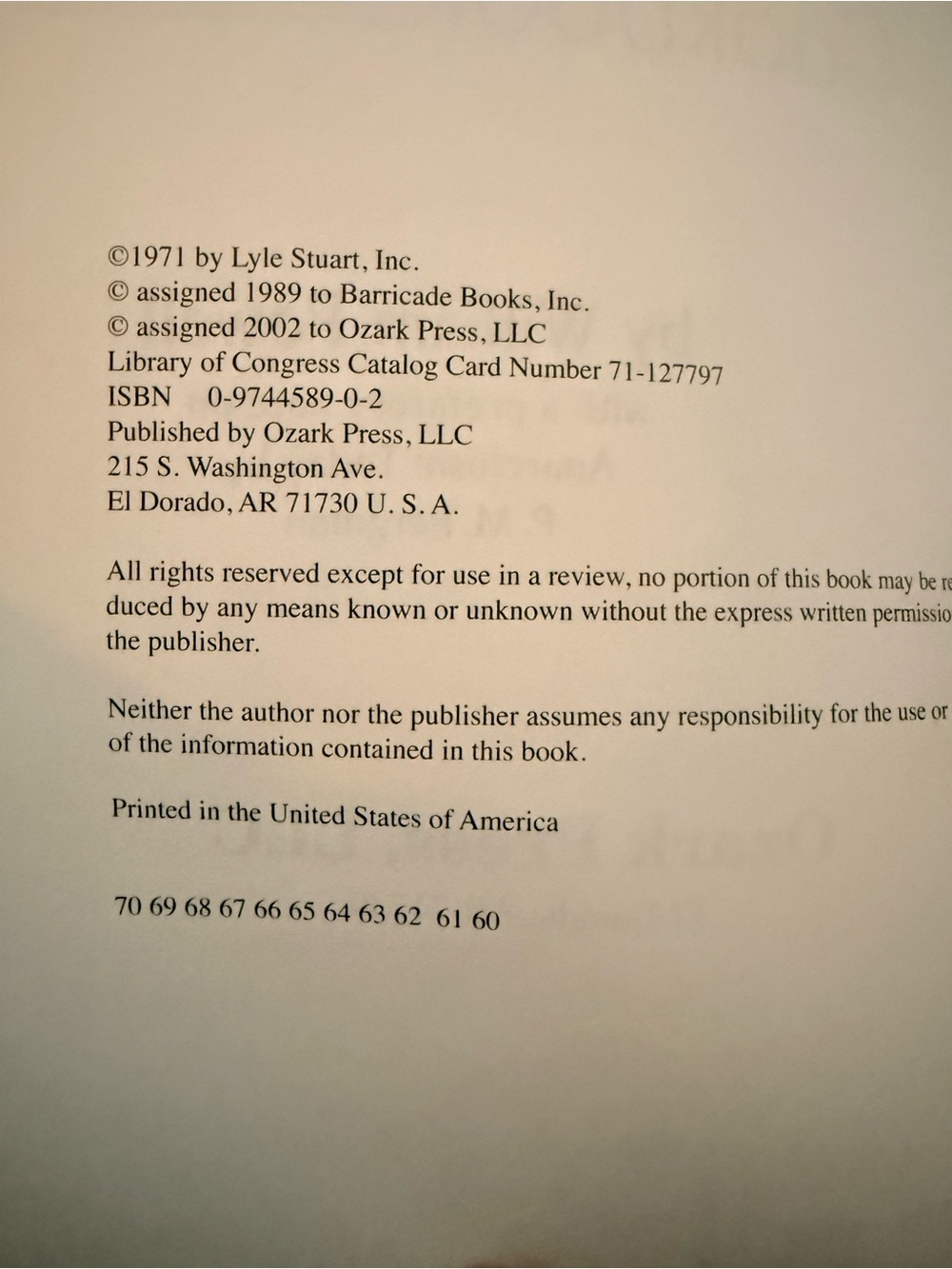 The Anarchist Cookbook by William Powell - Black Cover - Picture 5 of 6
